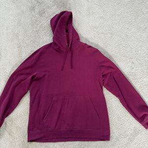 Tek-gear Men's Burgundy and Purple Sweatshirt